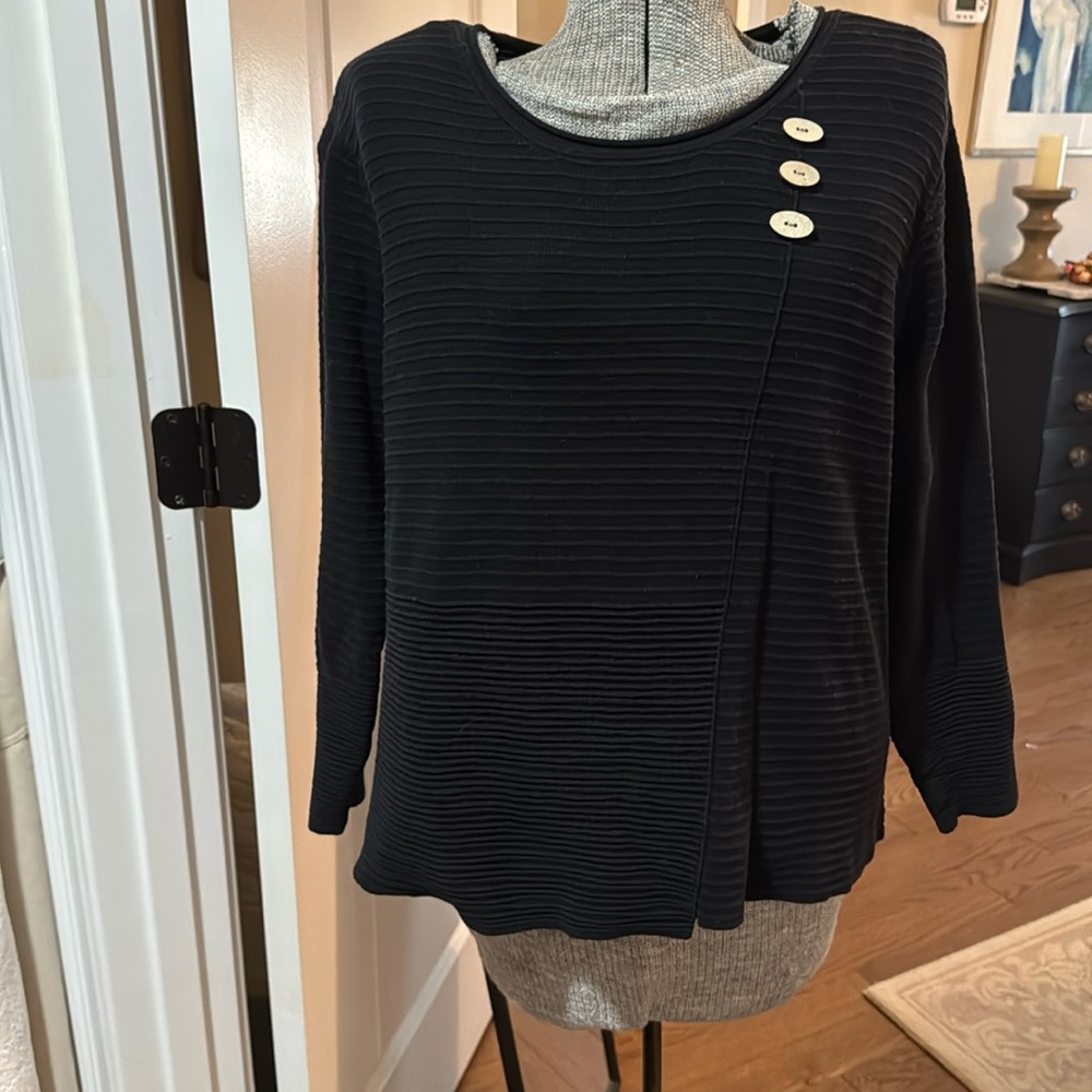 Habitat Black Cotton Sweater